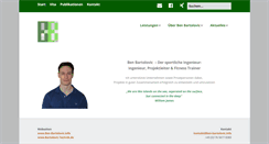Desktop Screenshot of ben-bartolovic.info